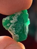 11.64ct Swat Emerald Crystal – Vivid Natural Beryl from the Mountains (14x13x11mm) - Image 6