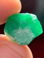 11.64ct Swat Emerald Crystal – Vivid Natural Beryl from the Mountains (14x13x11mm) - Image 7
