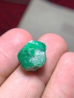 11.64ct Swat Emerald Crystal – Vivid Natural Beryl from the Mountains (14x13x11mm) - Image 8