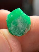 11.64ct Swat Emerald Crystal – Vivid Natural Beryl from the Mountains (14x13x11mm) - Image 9