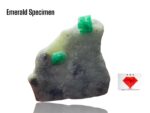 90.30ct Swat Emerald Specimen – Elegant Plate-Like Crystal with Vibrant Green