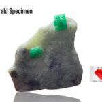 90.30ct Swat Emerald Specimen – Elegant Plate-Like Crystal with Vibrant Green