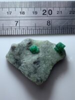 90.30ct Swat Emerald Specimen – Elegant Plate-Like Crystal with Vibrant Green - Image 10