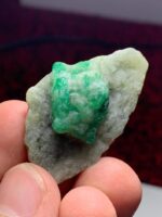 69.70ct Swat Emerald Specimen – Natural Clarity and Striking Green in Crystal Form - Image 9