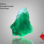 Majestic Single Emerald: 8.03 ct Crystal from Swat