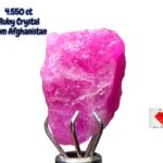 Afghan Ruby Crystal – 4.550ct Natural Untreated Red Gemstone