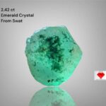 Discovering the Beauty of a 2.42ct Emerald Crystal: Size, Sparkle, and Significance