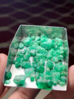 A Rare and Majestic Swat Valley Emerald Rough Lot – 52.20 Carats - Image 2