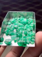 A Rare and Majestic Swat Valley Emerald Rough Lot – 52.20 Carats - Image 6