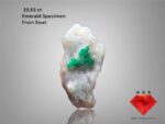 Confident Proportions: A 29.53-Carat Emerald Specimen from Swat Valley