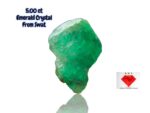 5.00ct Swat Emerald Crystal – Natural Untreated Gemstone