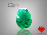 A High-Profile 5.51 ct Emerald Crystal from Swat Valley