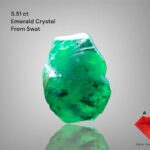 A High-Profile 5.51 ct Emerald Crystal from Swat Valley