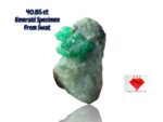 40.85ct Swat Emerald Specimen – Natural Crystal Beauty, 33.23 x 21.89 x 9.09mm