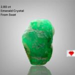 Balance and Brilliance: 2.80-Carat Emerald Crystal from Swat Valley