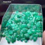 Exceptional 55.80 ct Emerald Rough from Swat