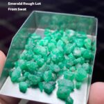 Elegant 50.40 ct Emerald Rough from Swat