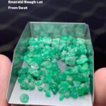 Swat Emeralds in Their Natural Glory: 51 Carat Rough Lot