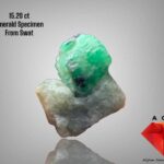 15.20ct Emerald Specimen from Swat: A Rare Gemstone Beauty