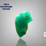 4.80ct Swat Emerald Crystal – Natural Rough Gem with Distinct Shape