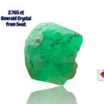 2.765ct Swat Emerald Crystal – Natural Green Clarity from the Mountains (9.51 x 7.13 x 4.21 mm)