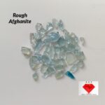 Most Rare 20 ct Rough Fluorescent Afghanite from Badakhshan, Afghanistan