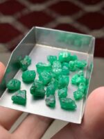 34 ct Emerald Rough Lot – Swat Origin (7.27 × 7.14 × 6.47 mm) - Image 8