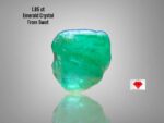1.85ct Natural Emerald Crystal – Swat, Pakistan | 6.53 x 6.32 x 5.03 mm