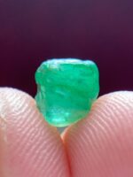 1.85ct Natural Emerald Crystal – Swat, Pakistan | 6.53 x 6.32 x 5.03 mm - Image 2