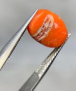 4ct Natural Coral Gemstone: Jewelry Making Stone (12.67mm) - Image 5