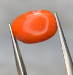 4ct Natural Coral Gemstone: Jewelry Making Stone (12.67mm) - Image 7