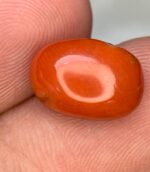 4ct Natural Coral Gemstone: Jewelry Making Stone (12.67mm) - Image 9