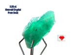 Sleek and Striking: 3.25ct Swat Emerald Crystal with Elegant Natural Form