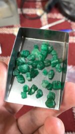 37.55 ct Natural Emerald Rough Lot – Swat Valley - Image 2
