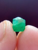 1.85ct Natural Emerald Crystal – Swat, Pakistan | 6.53 x 6.32 x 5.03 mm - Image 4