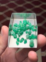 37.55 ct Natural Emerald Rough Lot – Swat Valley - Image 4