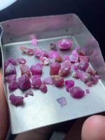 Untouched Fire: 34.40ct Afghan Ruby Rough Lot with Deep Natural Color - Image 5