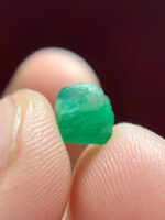 1.85ct Natural Emerald Crystal – Swat, Pakistan | 6.53 x 6.32 x 5.03 mm - Image 6