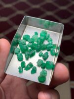 37.55 ct Natural Emerald Rough Lot – Swat Valley - Image 7
