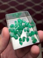 37.55 ct Natural Emerald Rough Lot – Swat Valley - Image 9
