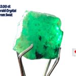 Compact Brilliance: 2.00ct Swat Emerald Crystal with Vivid Natural Color