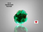 1.67ct Swat Emerald Crystal – Untreated Natural Green Gemstone (7.30 x 8.06 x 5.07 mm)