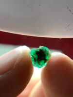 1.67ct Swat Emerald Crystal – Untreated Natural Green Gemstone (7.30 x 8.06 x 5.07 mm) - Image 2