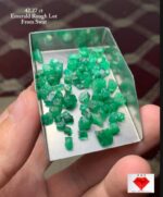 42.27 Carat Swat Emerald Rough Lot – Natural Gemstone Overview