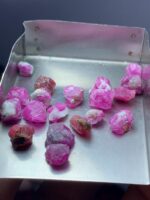 43.45ct Afghan Ruby Rough Lot – Natural Untreated Gemstones (8.89 × 8.43 × 4.65 mm) - Image 7