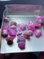 43.45ct Afghan Ruby Rough Lot – Natural Untreated Gemstones (8.89 × 8.43 × 4.65 mm) - Image 8