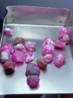43.45ct Afghan Ruby Rough Lot – Natural Untreated Gemstones (8.89 × 8.43 × 4.65 mm) - Image 9