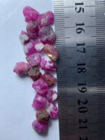 43.45ct Afghan Ruby Rough Lot – Natural Untreated Gemstones (8.89 × 8.43 × 4.65 mm) - Image 10