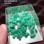 Broad & Bold: 46.50 ct Emerald Rough Lot from Swat Valley