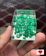 53.81 Carat Swat Emerald Rough Lot – Natural Crystal from Pakistan